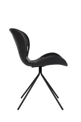 Zuiver OMG LL dizajnová stolička - Čierna - Výpredaj 6